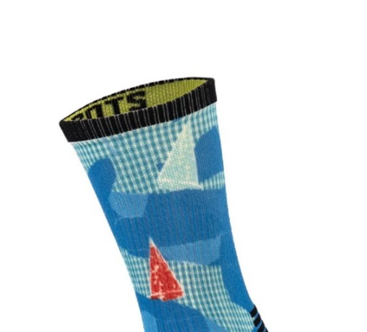 Customized 3D sublimation custom sock crew size gym socks 04