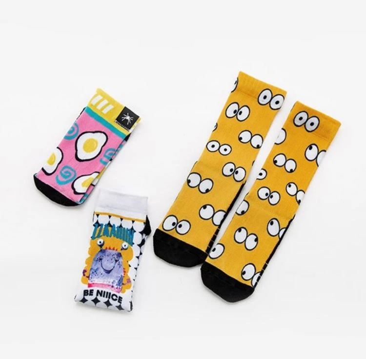 3D sublimation easter socks made in China 05
