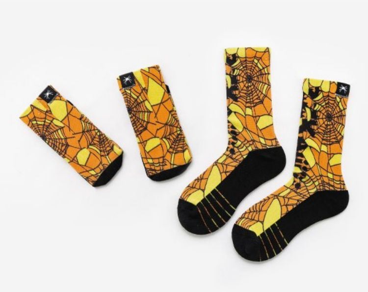 3D sublimation thick crew size socks made in China 05