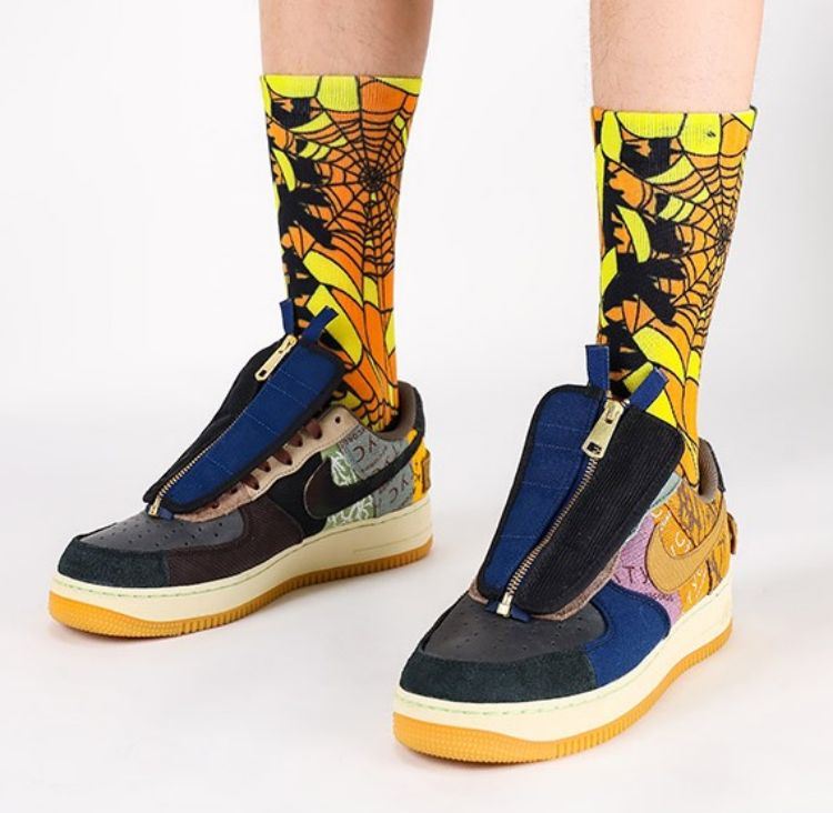 3D sublimation thick crew size socks in stock 06