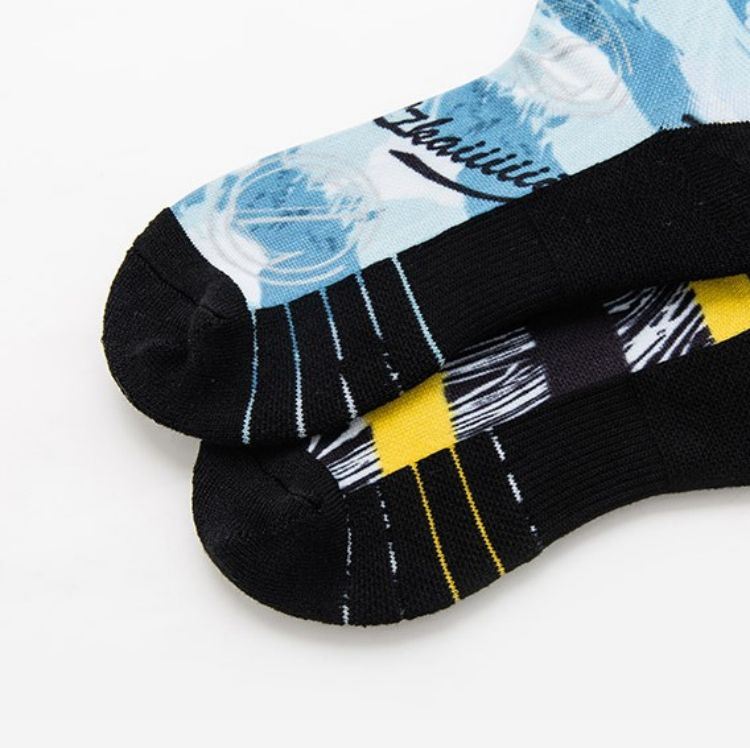 China 3d printed socks tube sublimation socks manufactures 03