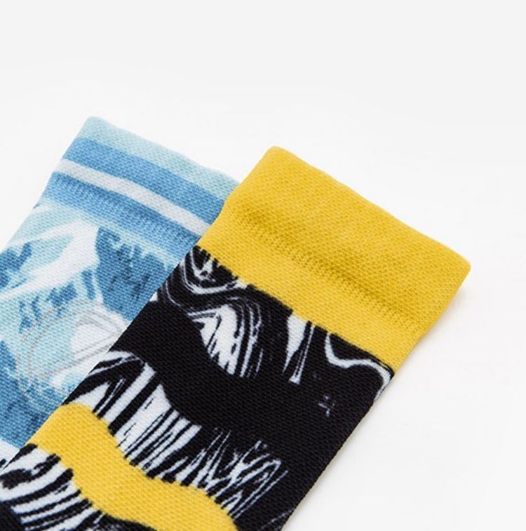 Wholesale 3d printed socks tube sublimation socks 02