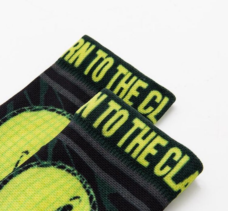 printed tube sublimation socks made in China 05