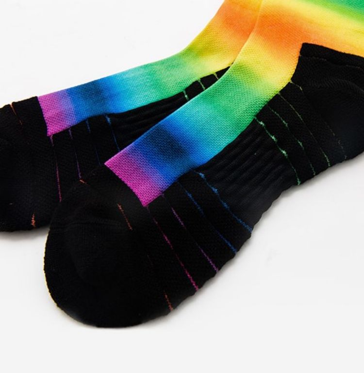 custom print tube sublimation socks made in China 05