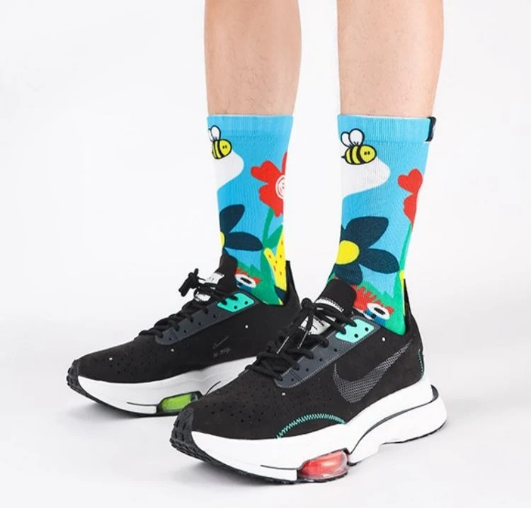 tie dye customtube sublimation socks in stock 06