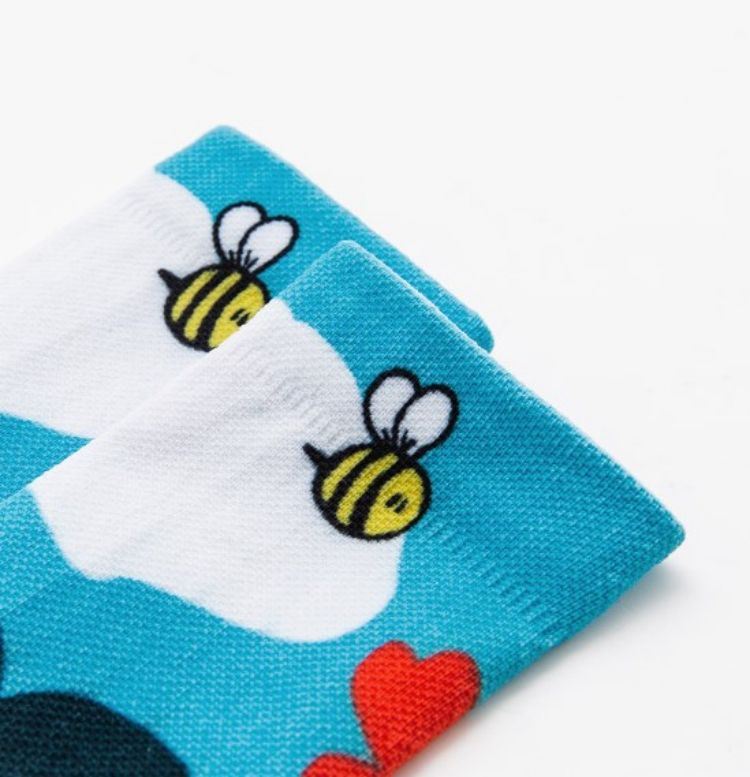Wholesale tie dye customtube sublimation socks 02