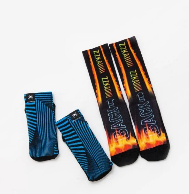 high quality women crew size tube sublimation socks