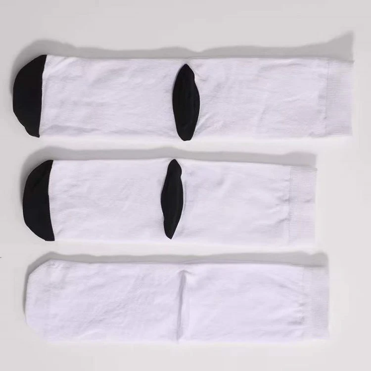 Wholesale 3d printed socks sublimation socks blank 02(1)