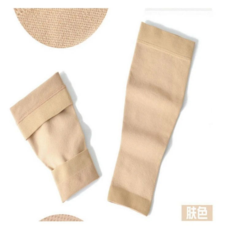 Calf varicose vein compression socks welt