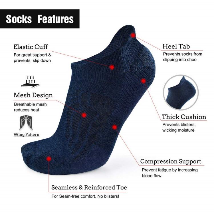 navy blue ankle socks thermal socks (1)(1)