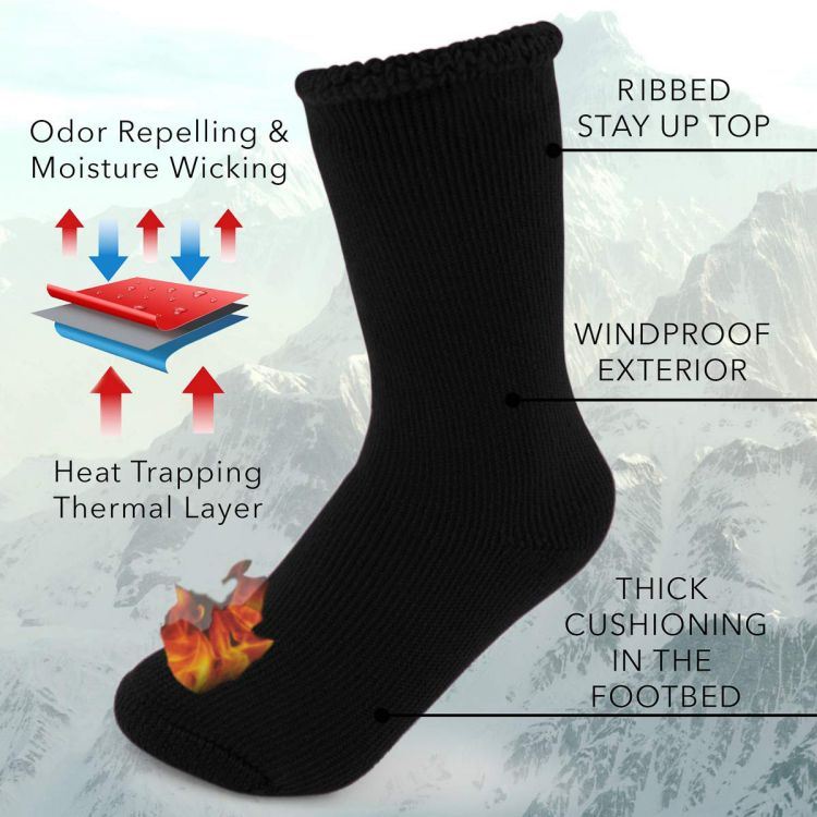 black tube sublimationthermal socks black tube sublimationthermal socks