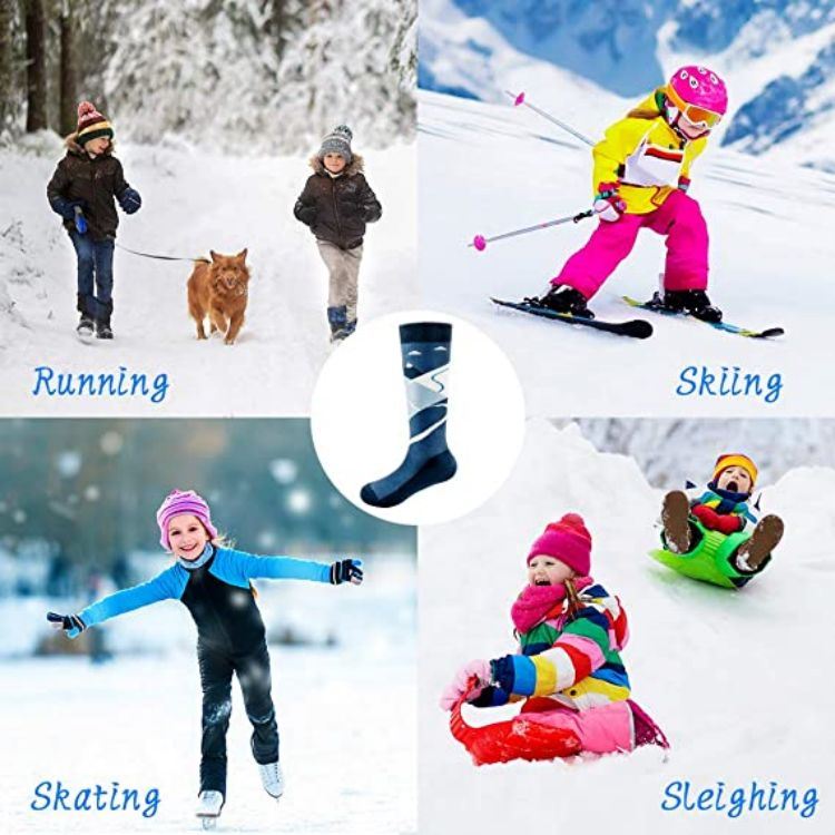 long boys girls outdoor thermal socks+quotation