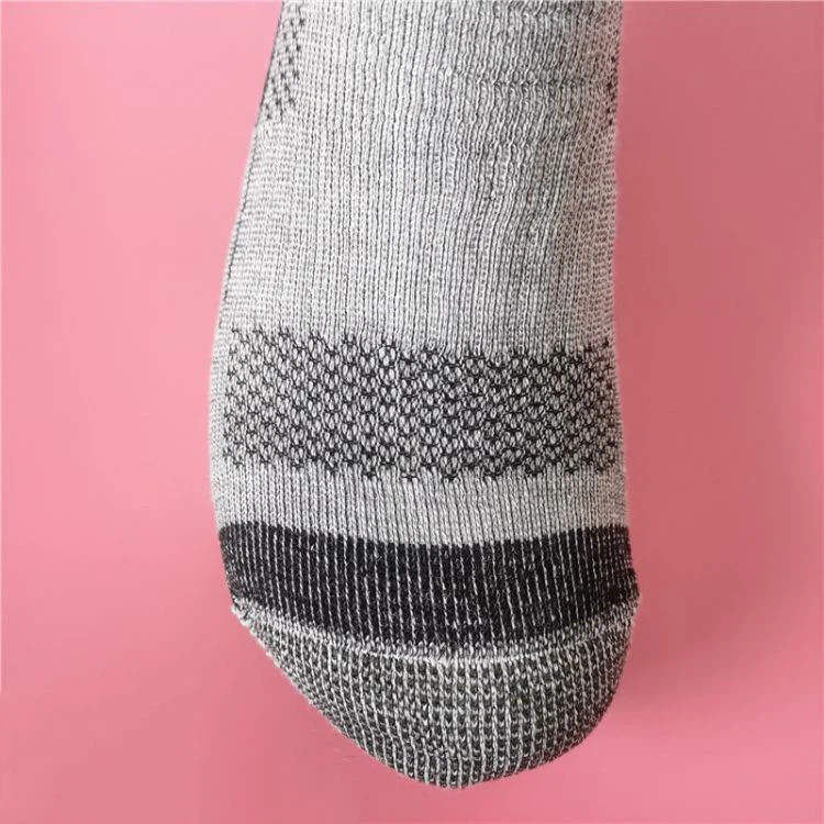 mens mid calf work socks+made in China