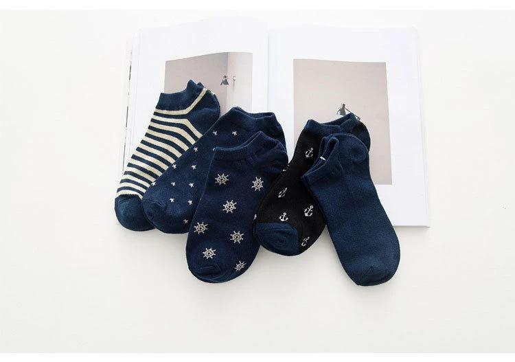 China+Navy Ankle Work Socks+manufacturers
