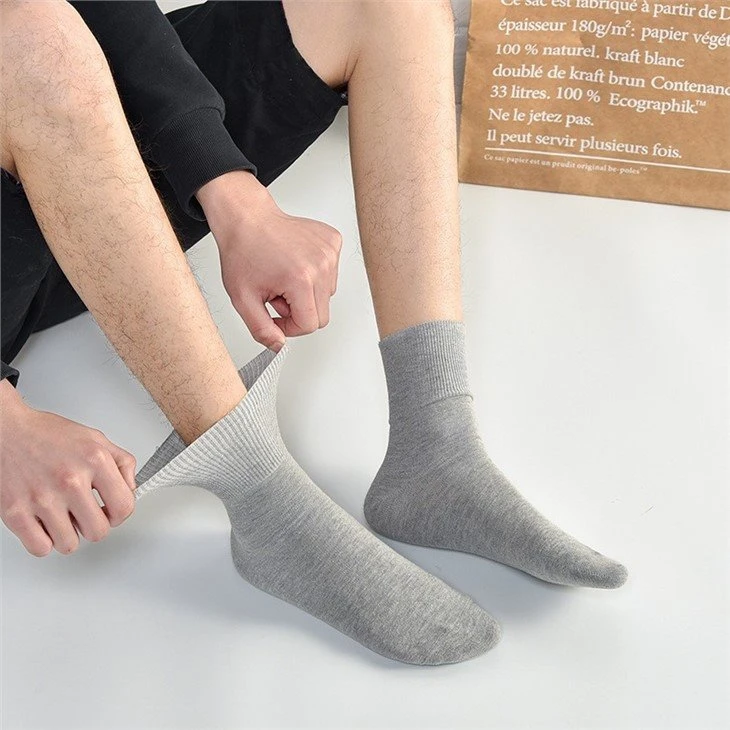 bulk Comfort men business socks (6)