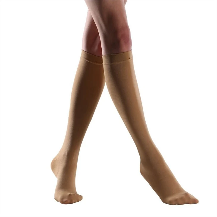 Medical Compression Socks model show
