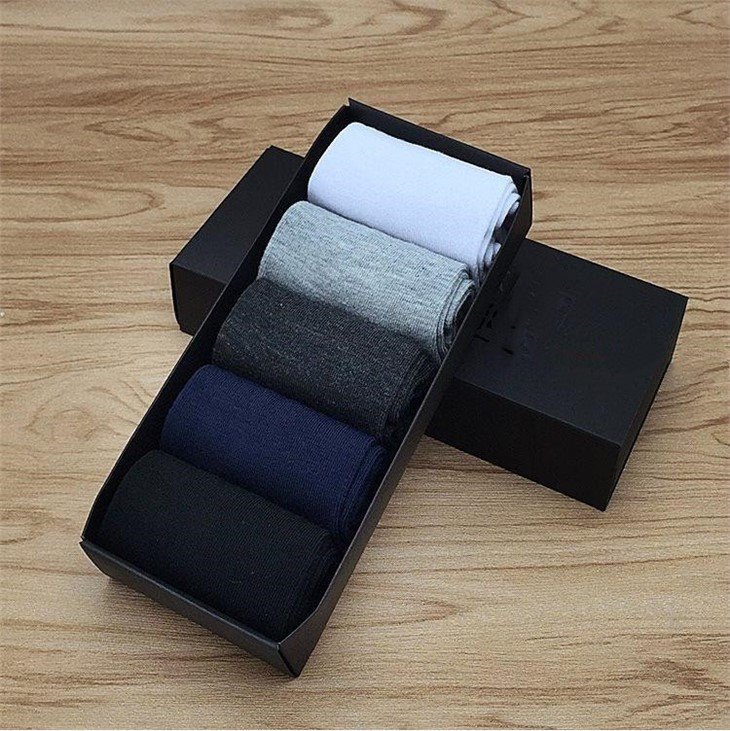 bulk business jacquard socks breathable cotton quality