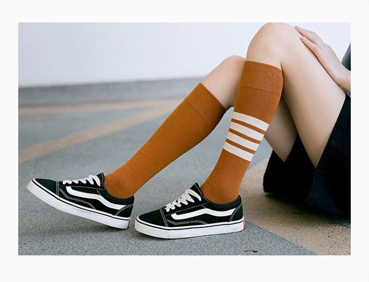 china sock dress socks over the calf+in stock