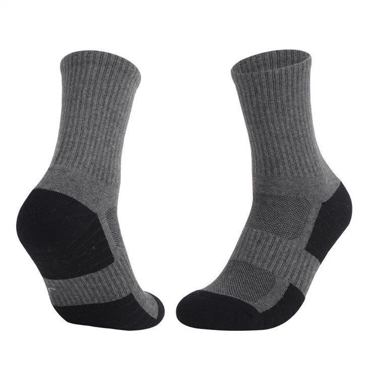 Classic business casual solid color work socks in stock 06