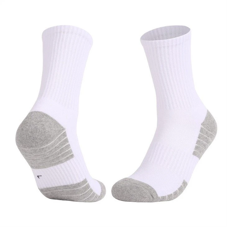 Classic business casual solid color work socks made in China 05