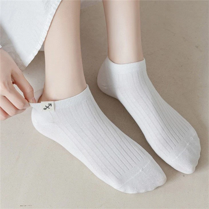 china+girls striped Sewing label constellation socks +manufacturers