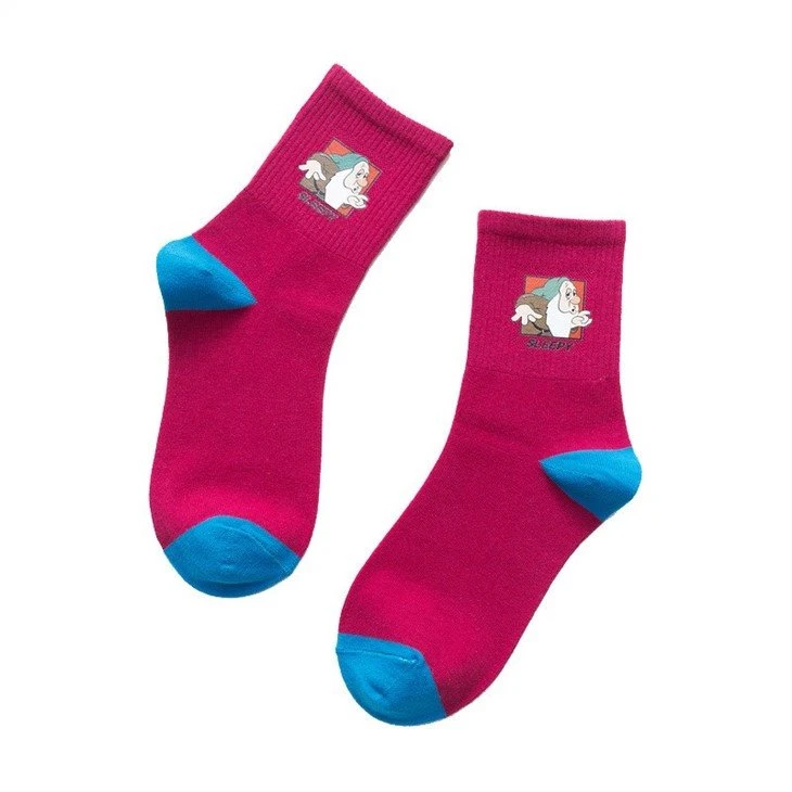 Cotton Socks Printed Logo Customize Unisex
