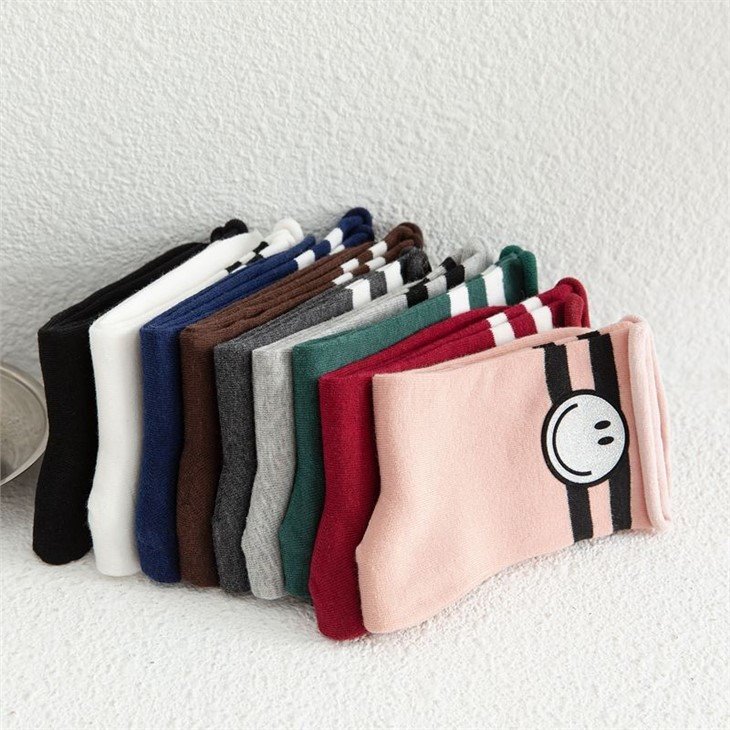 Design Own Socks Printed Logo Colorful bulk