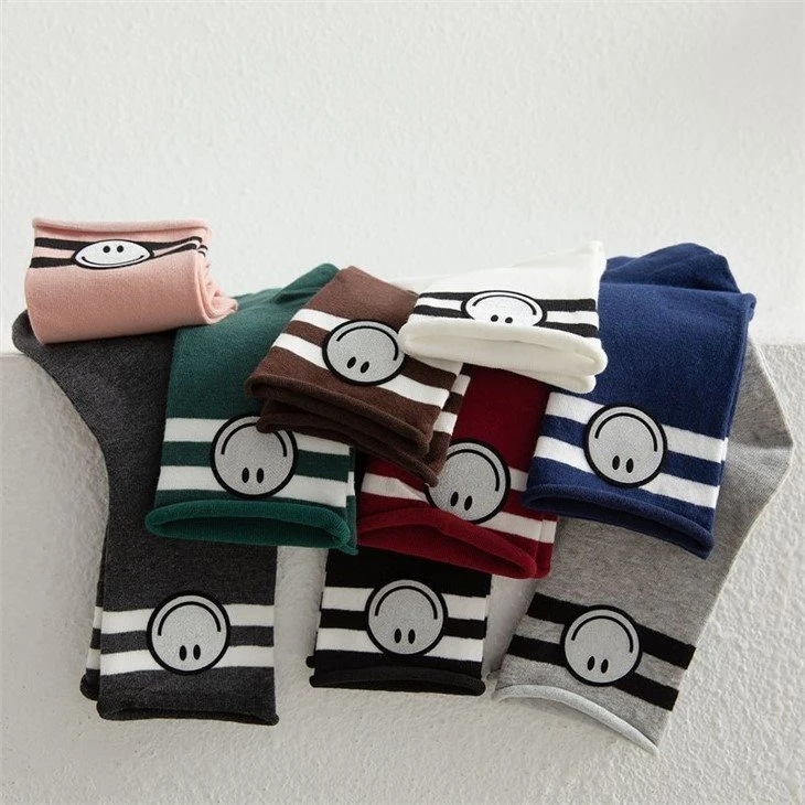 Design Own Socks Printed Logo Colorful suppliers