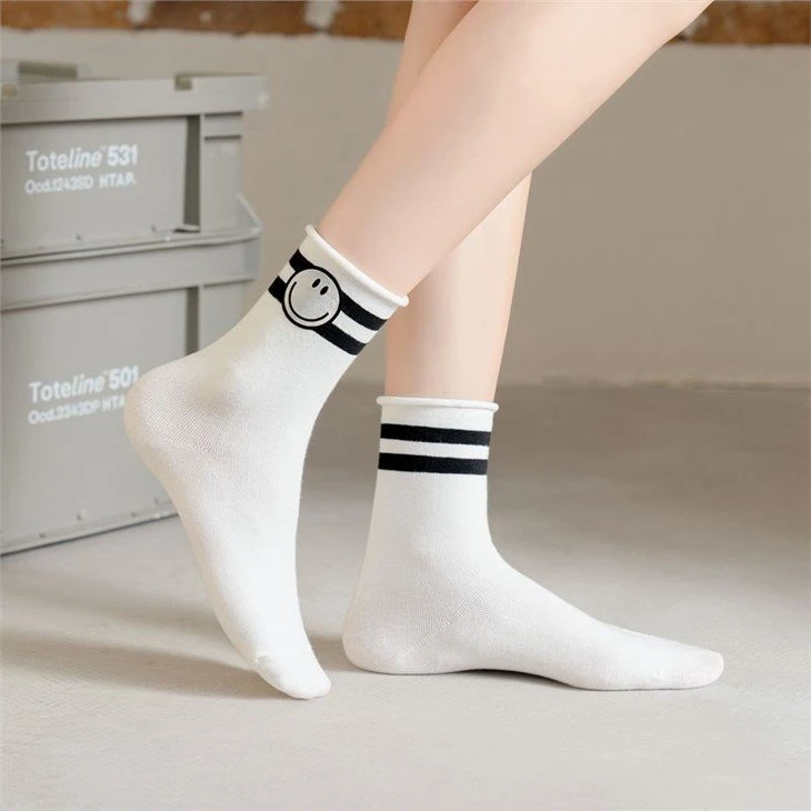 Design Own Socks Printed Logo Colorful