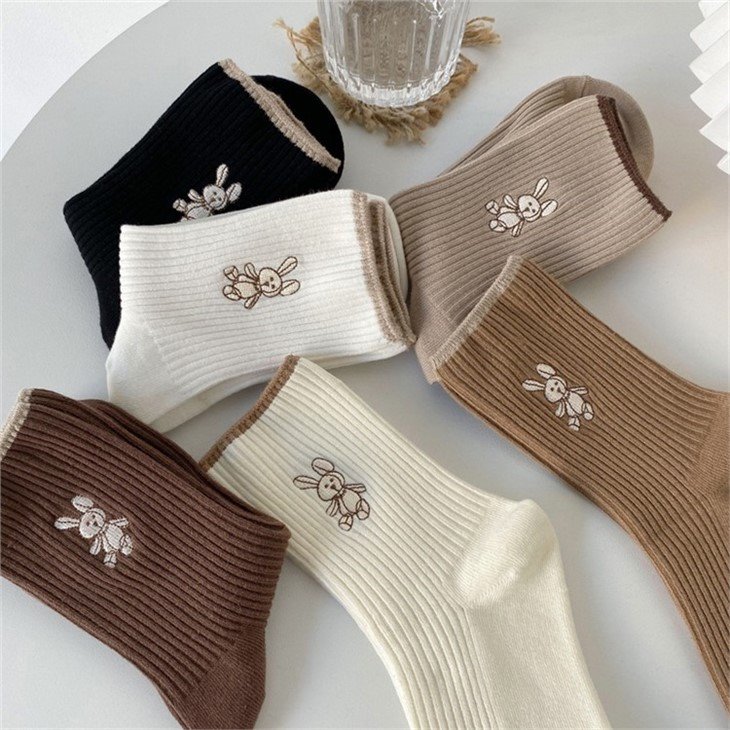 Embroidery Tube Socks in stock