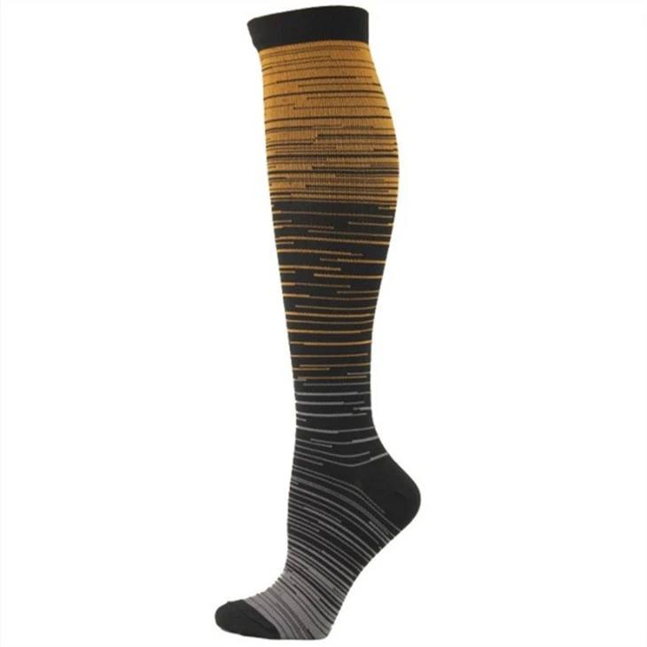 Gradient outdoor compression socks unisex in stock 06