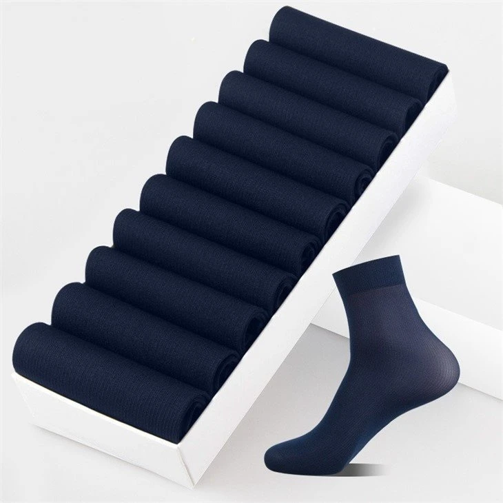 Hot Sale Sheer Socks Men Silk For Summer bulk