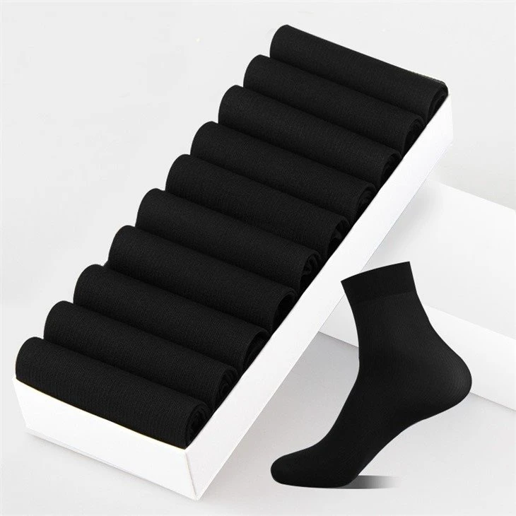 Hot Sale Sheer Socks Men Silk For Summer factory