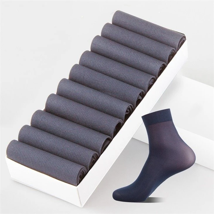 Hot Sale Sheer Socks Men Silk For Summer quotation