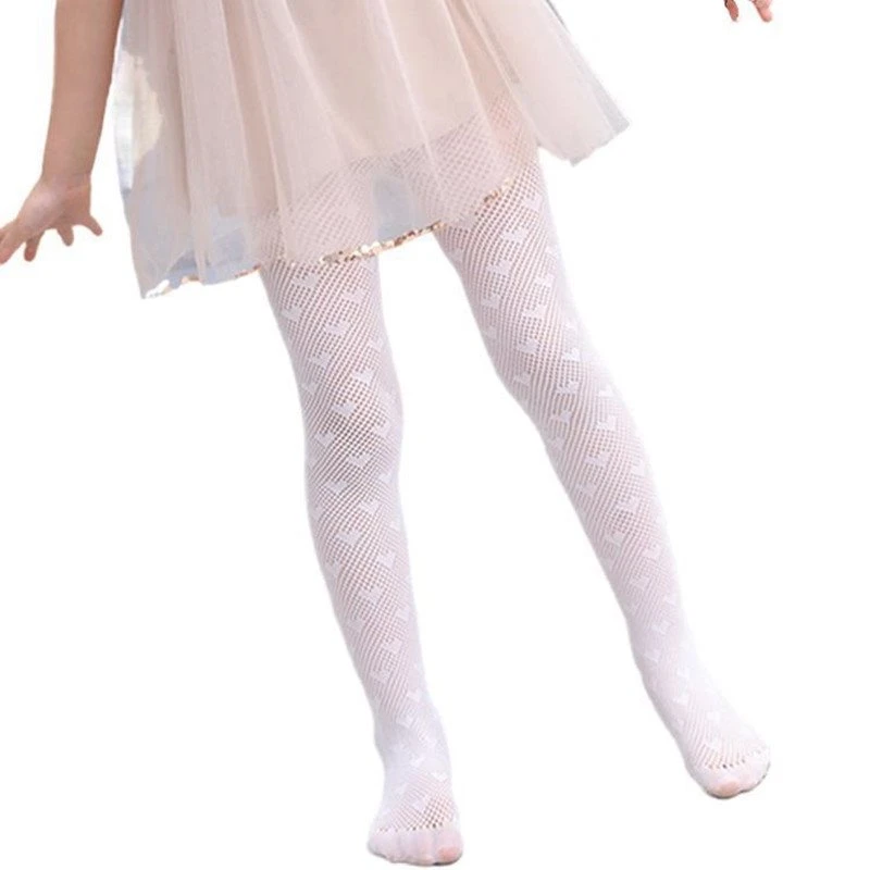 Kids Lacy Pantyhose Cotton Photo Pantyhose
