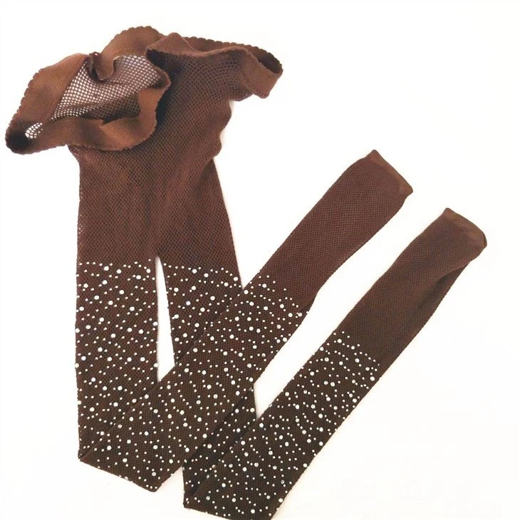 Kids pantyhose bling dance summer+quotation