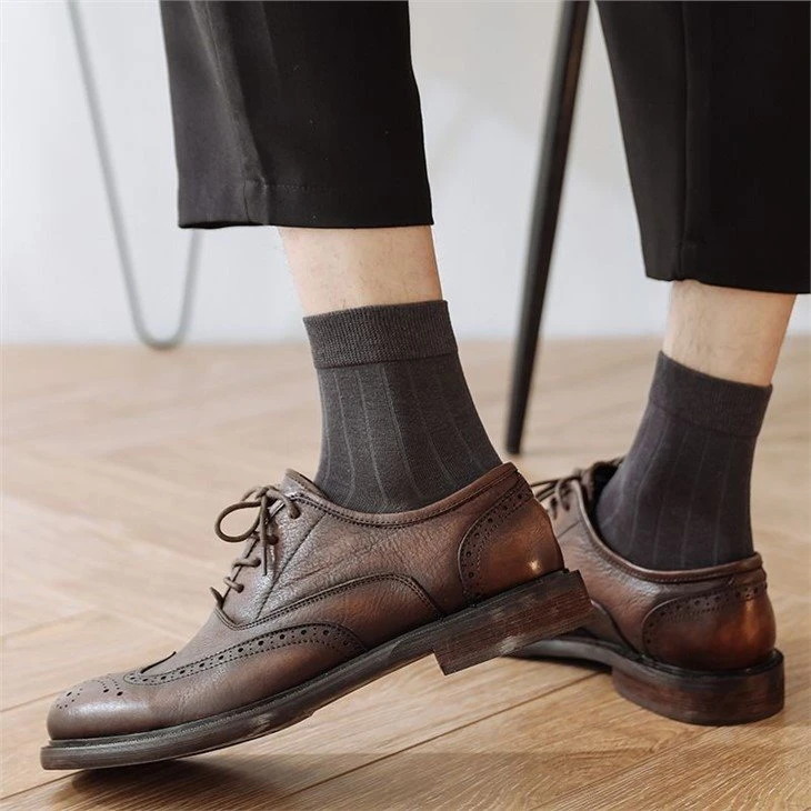 bulk Lightweight men business socks (5)