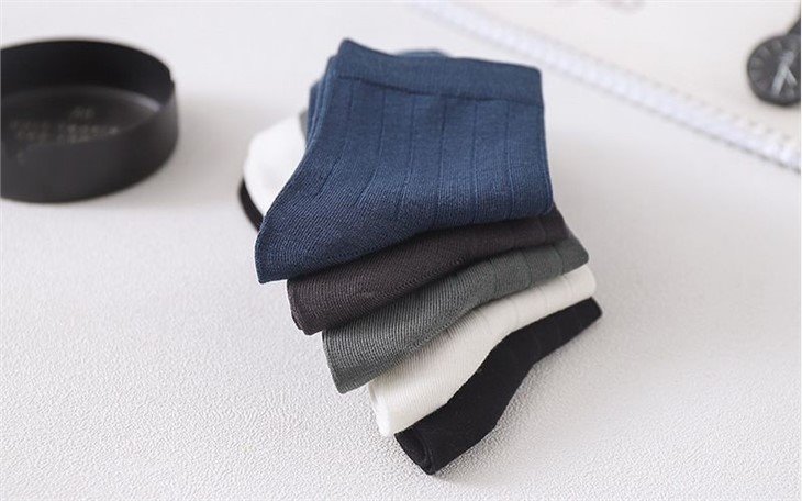 Lightweight men business socks factory(4)