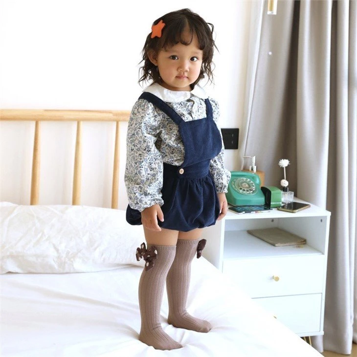bulk+little girl's socks over calf kid stockings thigh socks