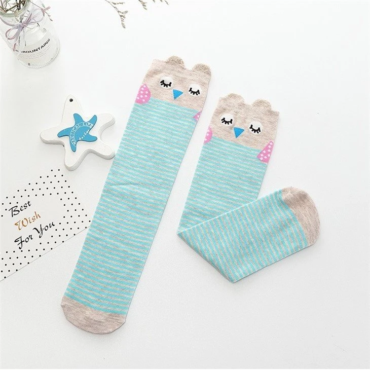 china+little girls thigh high cartoon socks kid stockings+suppliers