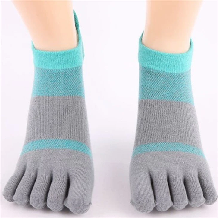 China Manufacturer men's cotton five toe socks manufactures 03