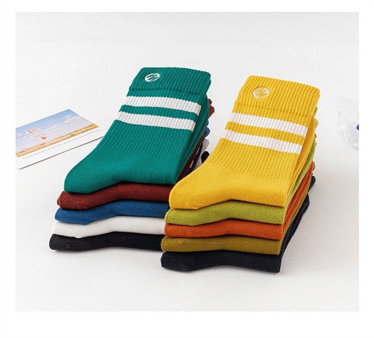 Bulk+Men Cotton Embriodery Socks
