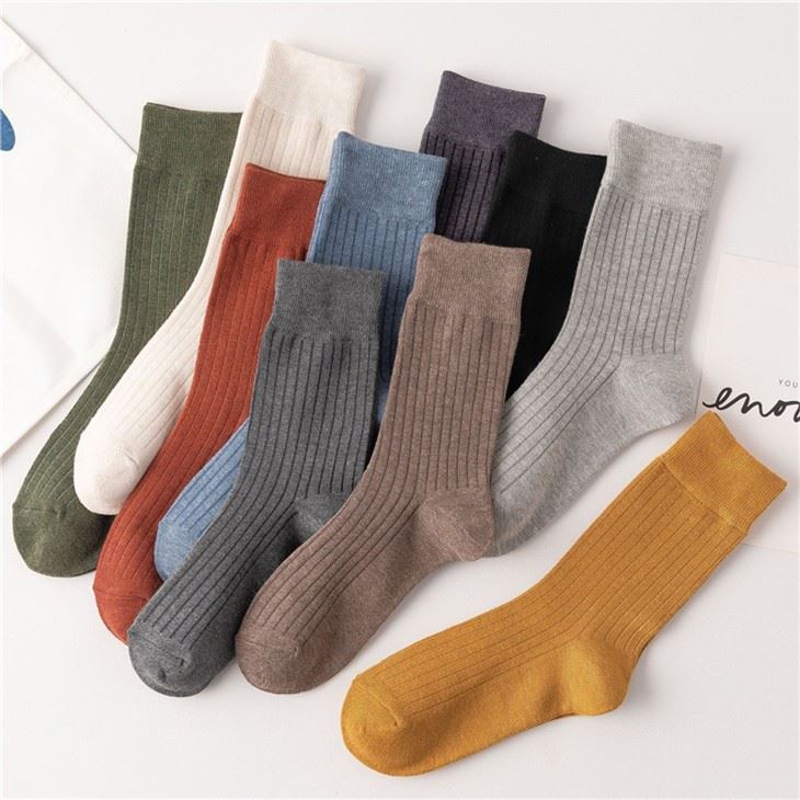men ribbed business socks manufacturers(4)