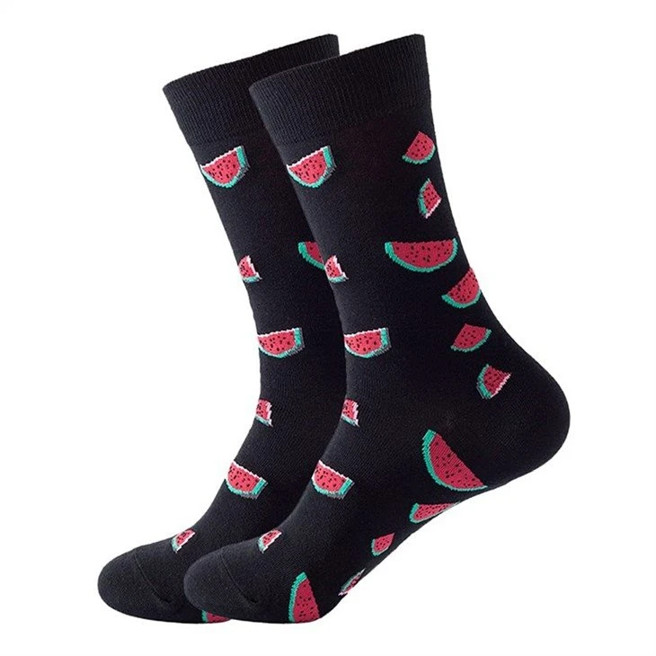 Men's Silk Crew Socks