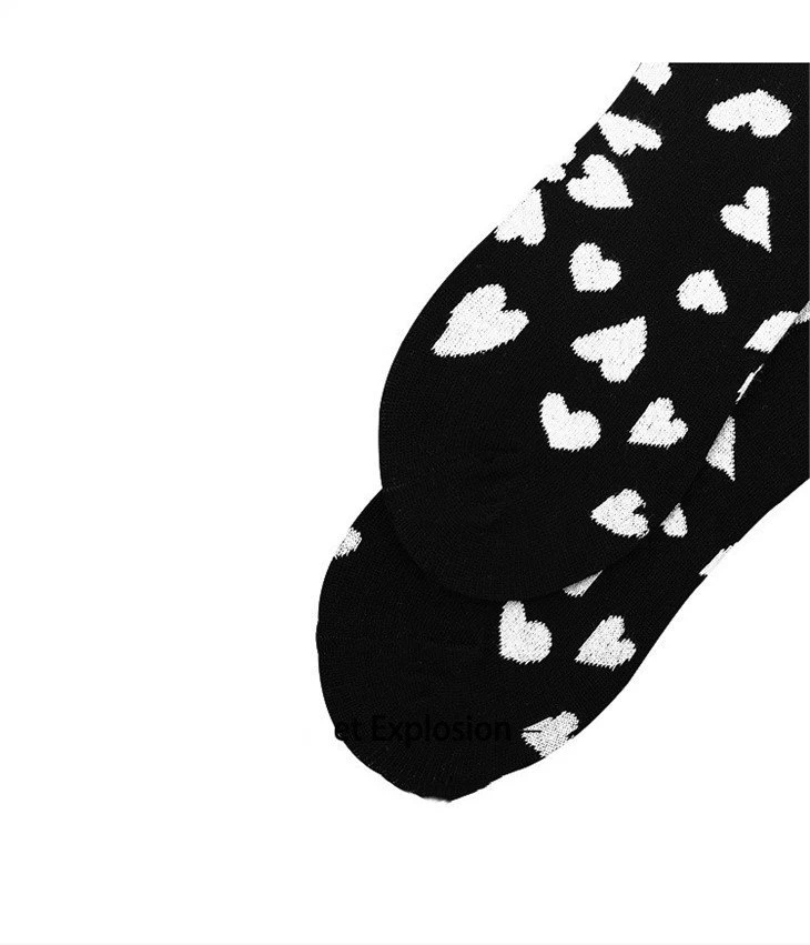 Digital Pattern Men's Dress Polyester Socks