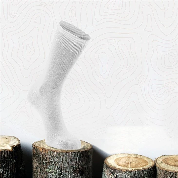 Bamboo Crew Business Socks Black