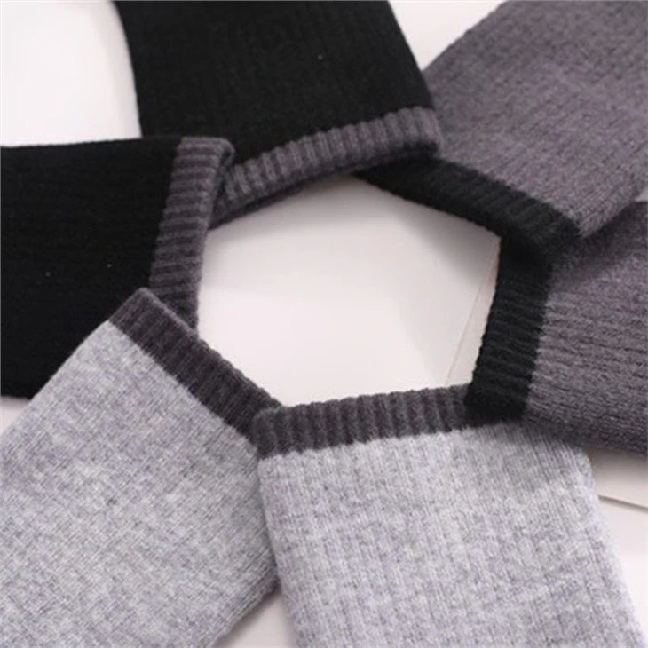 Men's wool breathable skin-friendly work socks in stock 06