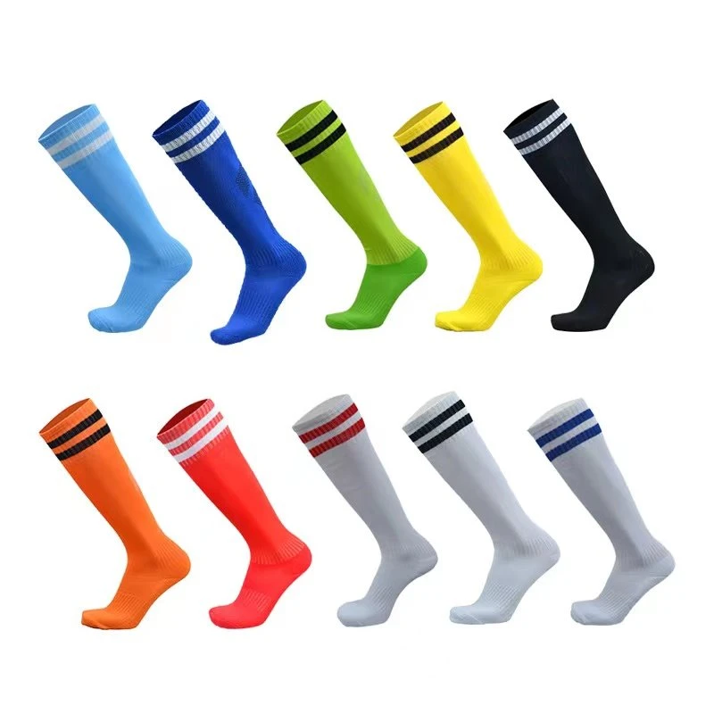Men Striped Football Socks