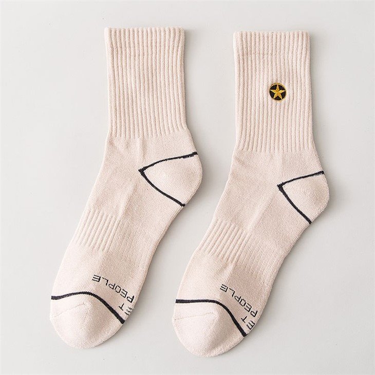 mens basketball socks embroidery custom labels+manufacturers