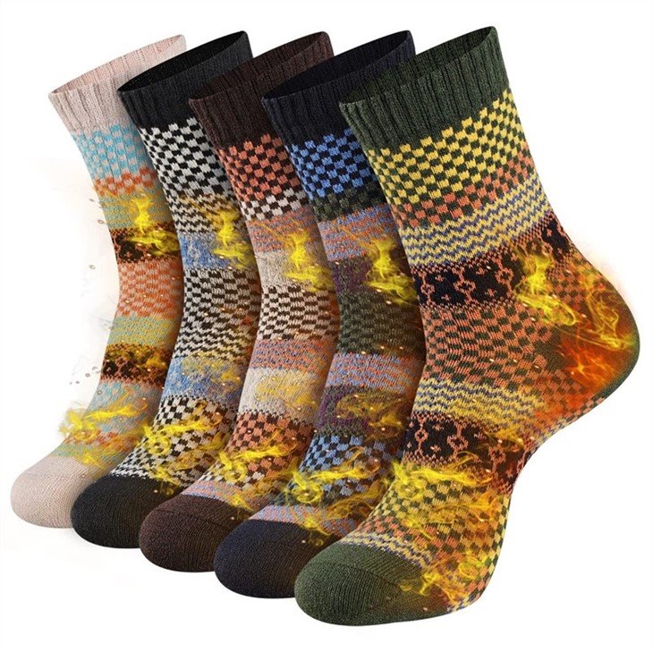 Classic Argyle Men's Wool Socks